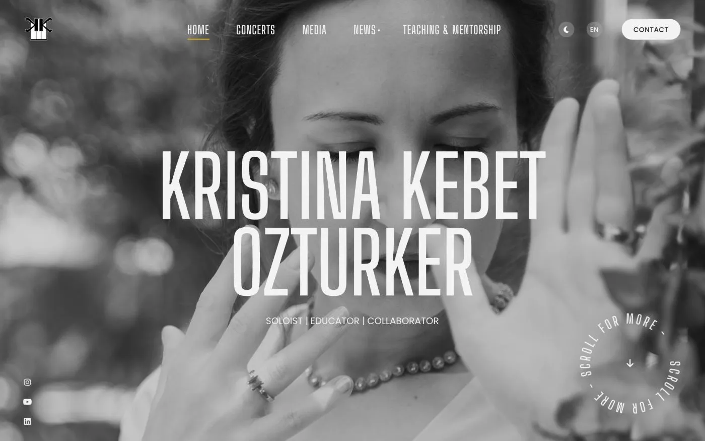 Kristina Kebet: naslovnica